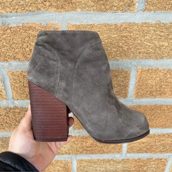 Jeffrey Campbell Gray Hanger Booties 7 M - Picture 1 of 11